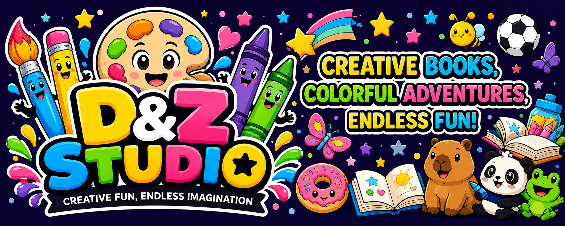 D&Z Studio — Creative Books, Colorful Adventures, Endless Fun